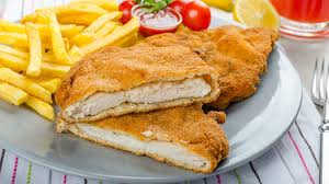 schnitzel und pommes